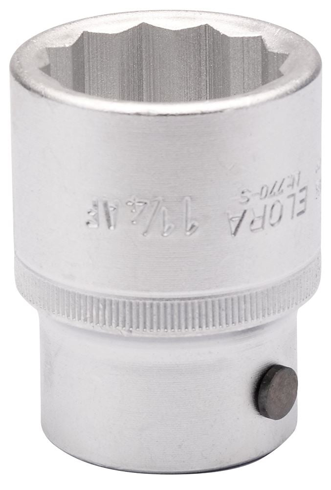 00517 Elora Elora Bi-Hexagon Socket, 1.1/4 3/4 Sq. Dr. 770-SA 1.1/4 3/4 Sockets Professional Trade DIY Workshop Garage Use