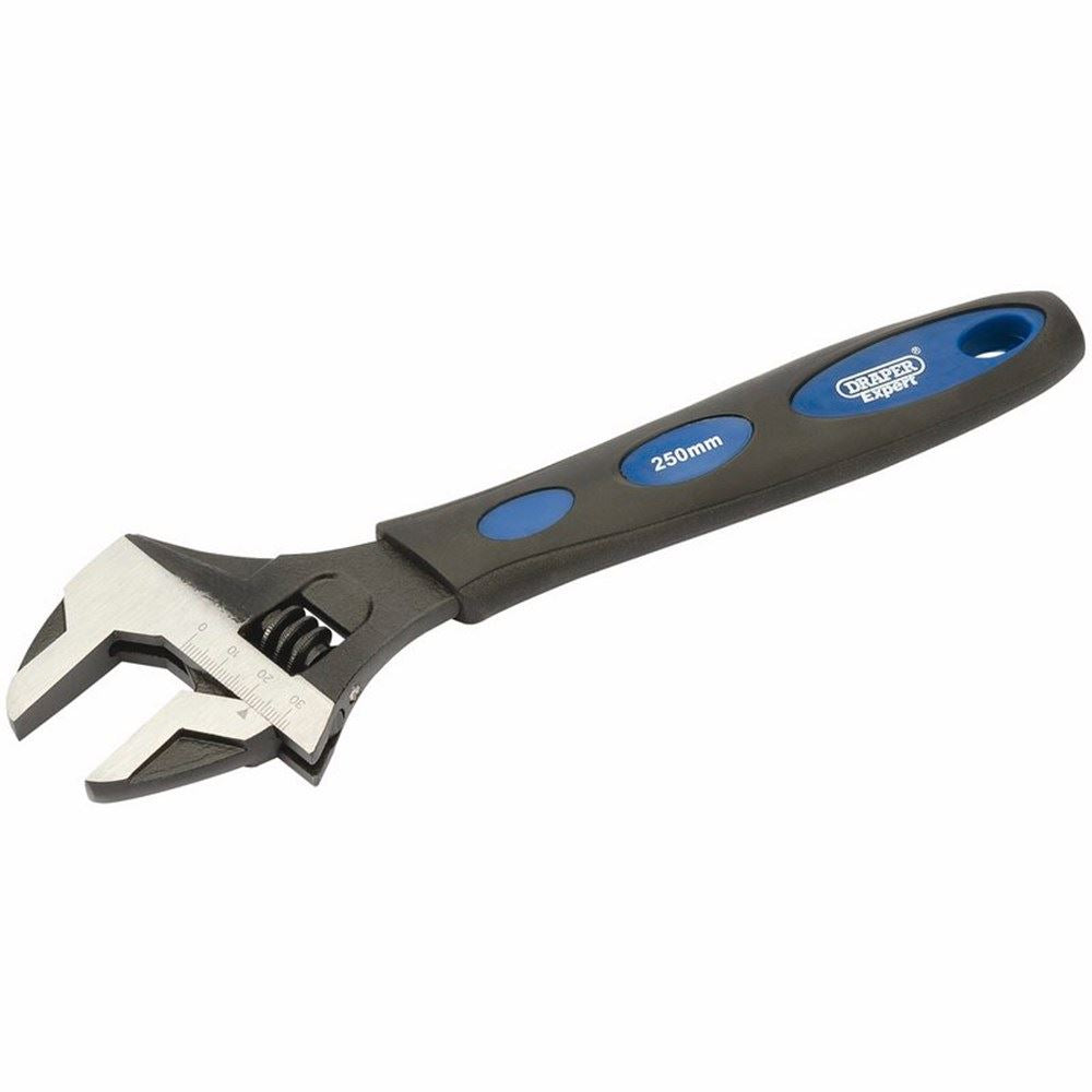 Draper 250MM ADJUSTABLE WRENCH 24896 Soft Grip Adjustable Wrenches