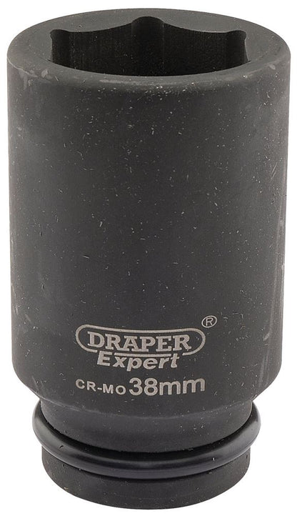 Draper 38MM IMP.DEEP SCKET 3/4DR 05069 HI-TORQÂ® Metric Deep Impact Sockets, 3/4" Sq. Dr.