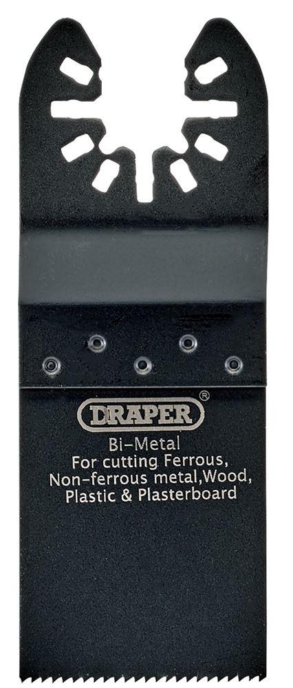 70466 Draper Oscillating Multi-Tool Plunge Cutting Blade, 34 x 90mm, 18tpi Bi-metal Multi Tool Oscillating Professional Trade DIY Workshop Garage Us