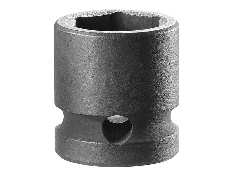 FCM 6-Point Stubby Impact Socket 1/2in Drive 18mm