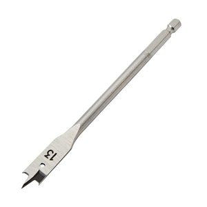 41505 Draper Flat Wood Drill Bit, 13 x 152mm FB100PB Flat Wood Bits Professional Trade DIY Workshop Garage Use