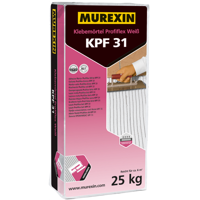 KPF31 FLEXIBLE TILE ADHESIVE; 25KG