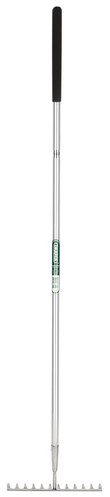 MOQ 2 - DRAPER 83759 - Stainless Steel Soft Grip Garden Rake