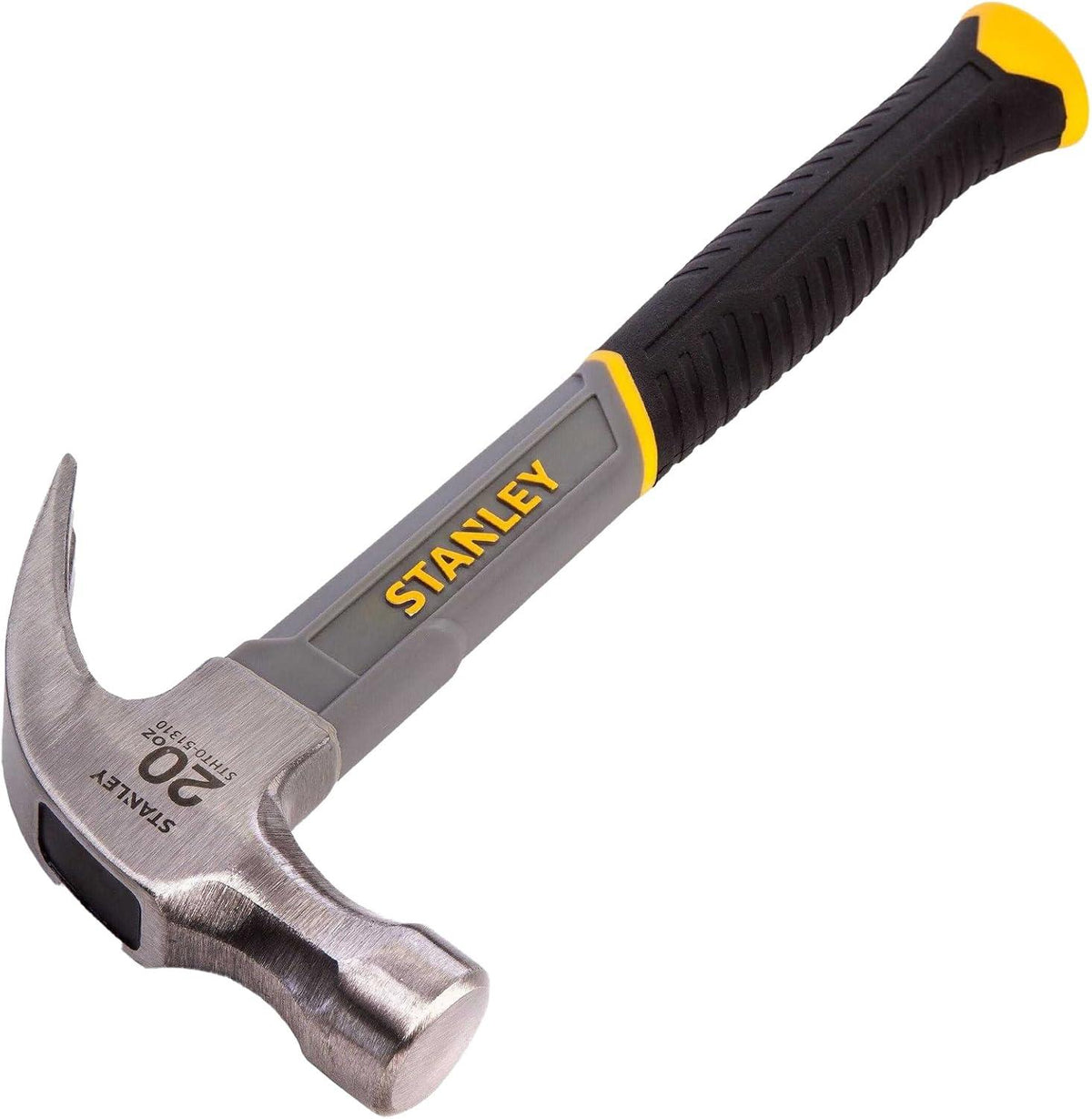 STANLEY STHT0-51310 Curved Claw Hammer Fibreglass Shaft 570g (20oz)