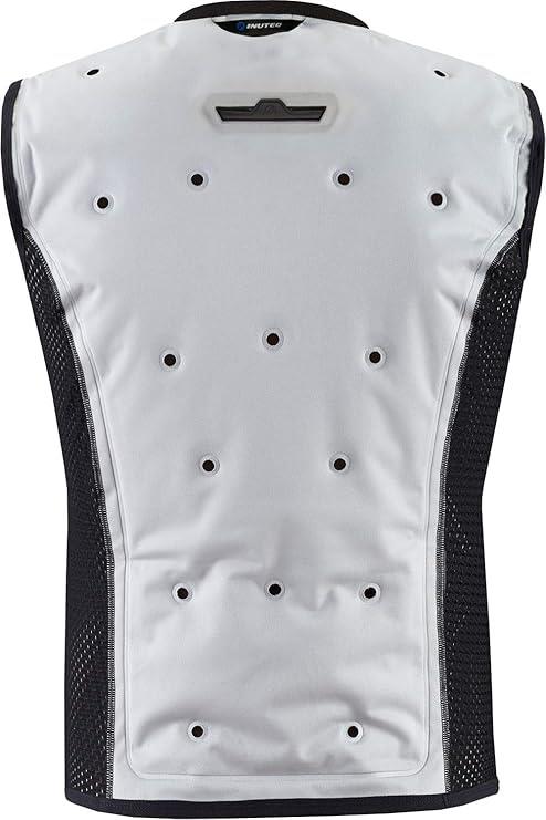 INUTEQ Bodycool Smart Cooling Vest Grey Reusable Evaporative Cooling Vest for Work Construction Sports Outdoor Activities and Hot Weather Protection