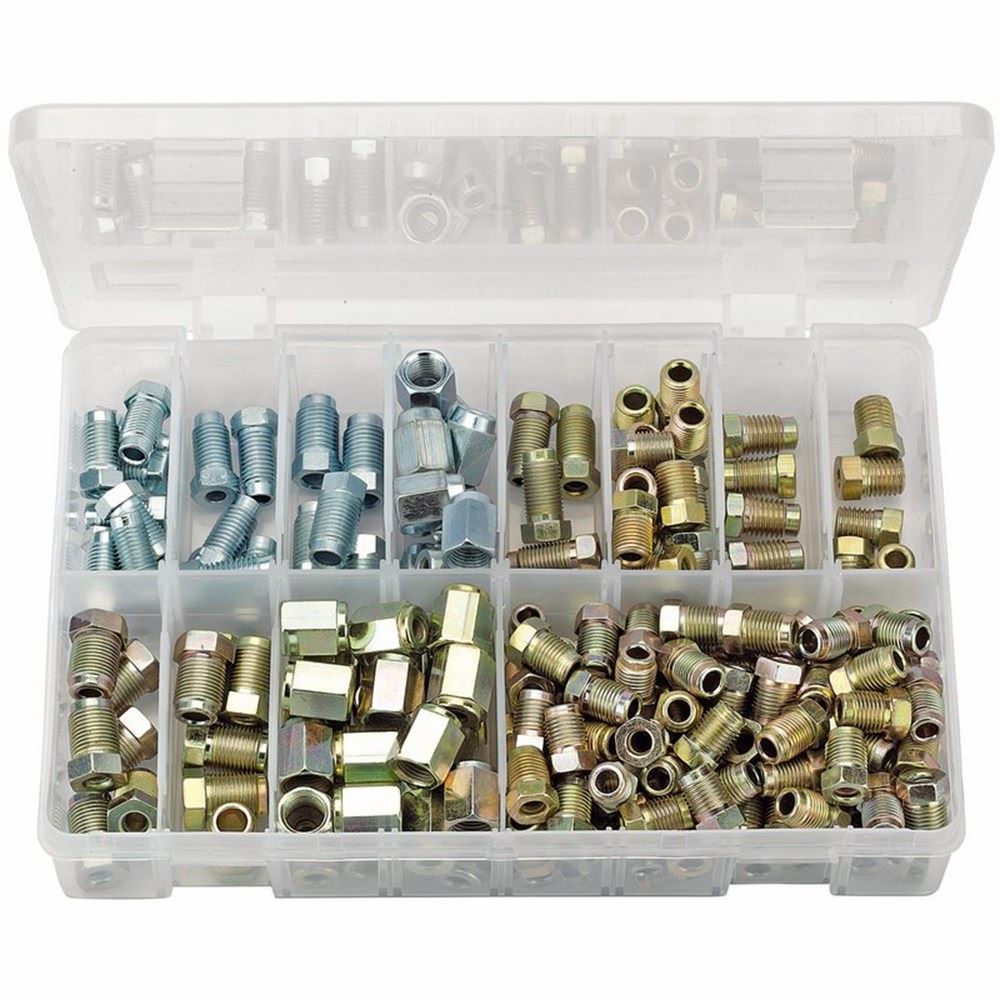 Draper BRAKE PIPE FITTINGS 205PCS 54367 Brake Pipe Fittings Kit (205 Piece)