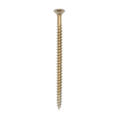 TIMCO Solo Woodscrew PZ2 CSK ZYP 4.5 x 80 Gold Pack 200