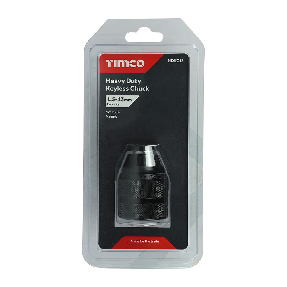 TIMCO Keyless Chuck Super Heavy Duty 1/2" Pack 1