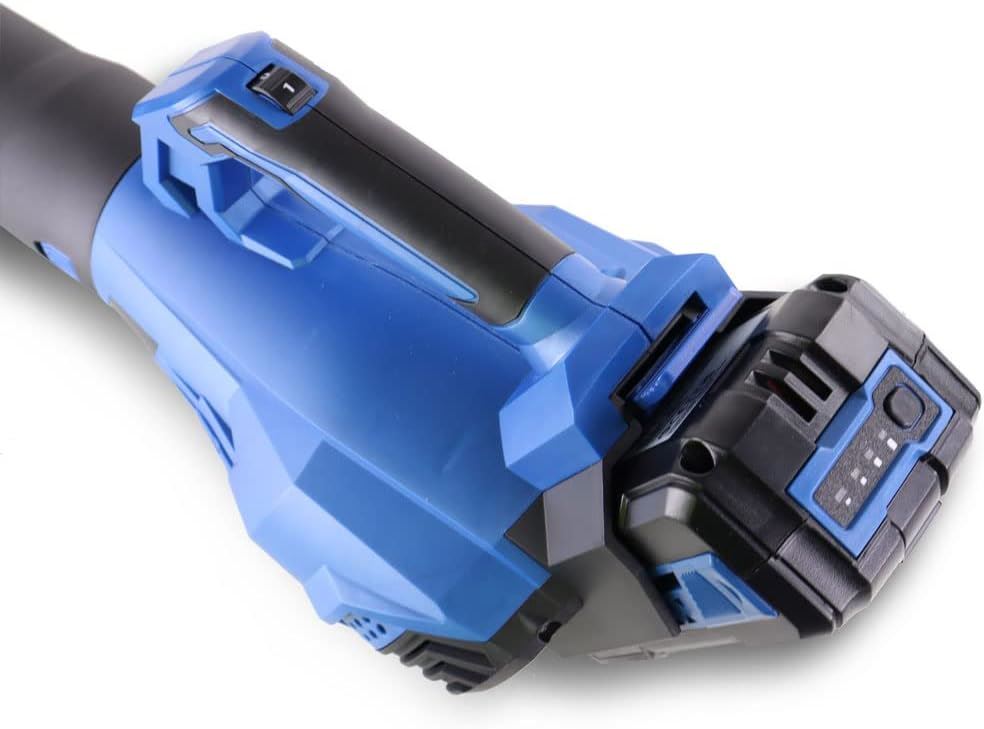 Hyundai HYB40LI Cordless Leaf Blower 40V 2.5Ah 132mph 770m3/h Battery & Charger Li-Ion Garden Vac