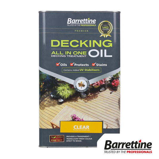 TIMCO Decking Oil Clear Clear 5L Pack 1.0