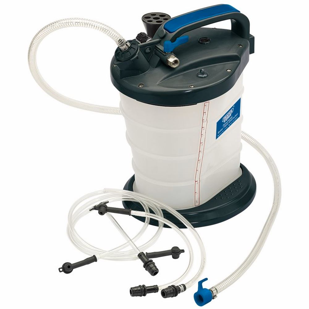 Draper PNEUMATIC BRAKE FLUID EXTRACT. 77056 Pneumatic Brake Fluid Extractor