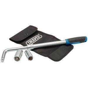 Draper WHEEL MASTER WRENCH 520MM 19152 19152 Extending Wheel Nut Wrench