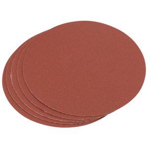 83861 Draper Aluminium Oxide Sanding Discs, 150mm, 60 Grit (Pack of 5) SD6C Professional Trade DIY Workshop Garage Use