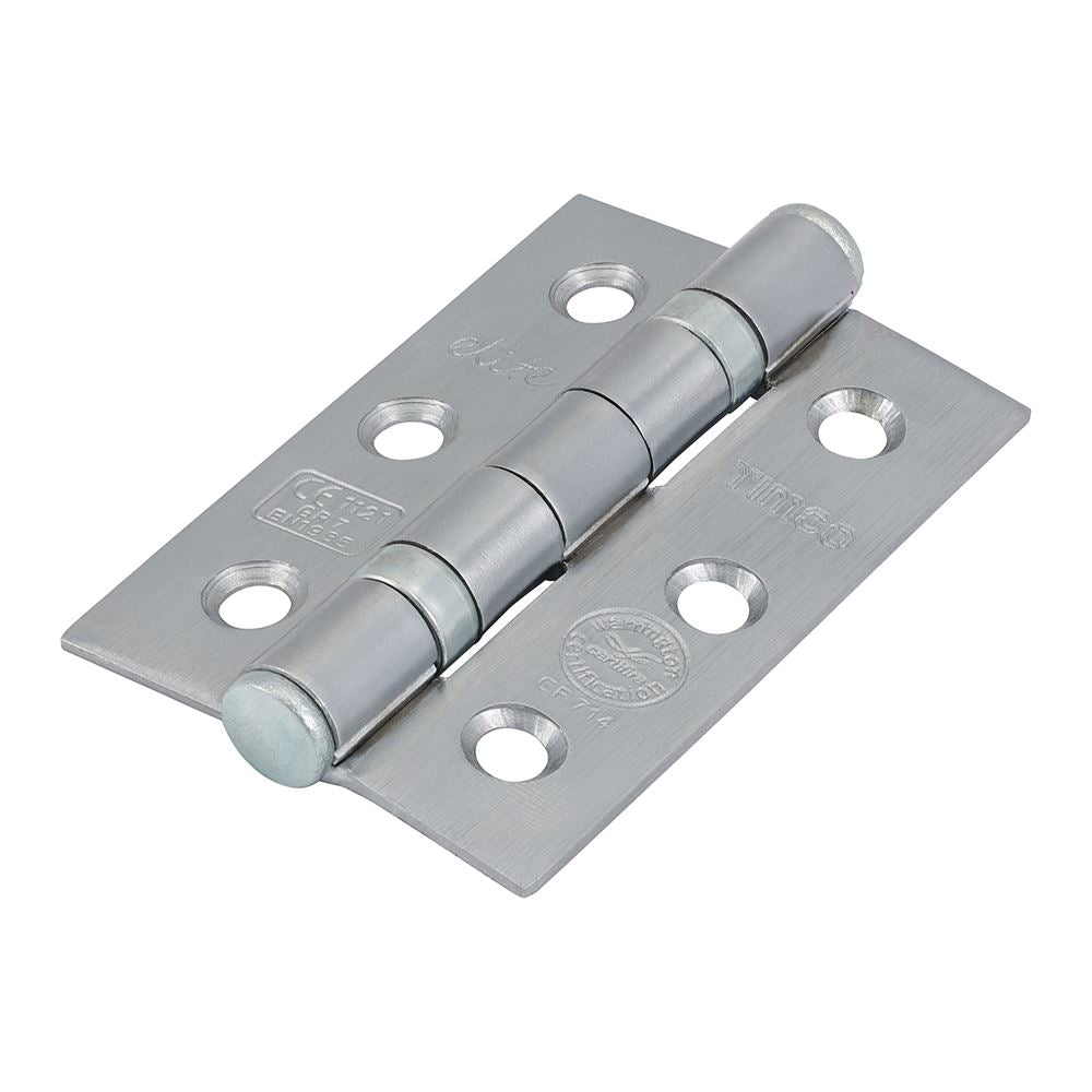 TIMCO 7 Fire Door Hinge SC 76 x 51 x 2.2 Pack 2