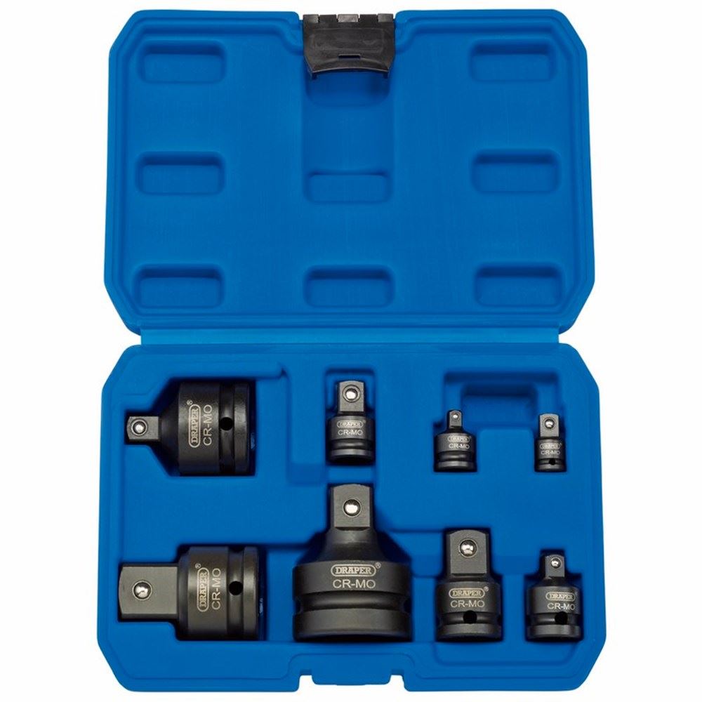 Draper 8PC IMPACT SOCKET ADAPTOR SET 83271 Impact Socket Adaptor Set (8 Piece)