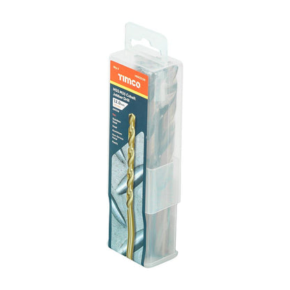 TIMCO HSS-CO Jobber Drill Bit Cobalt 12.0mm Pack 5