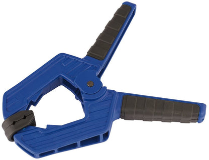 25370 Draper Expert Expert Soft Grip Spring Clamp, 70mm Capacity D209 Work Light Spring Clamps Professional Trade DIY Workshop Garage Use