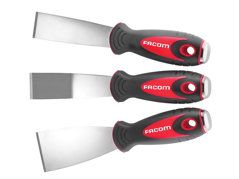 Facom 235.J1 Stainless Steel Scrapers Set of 3