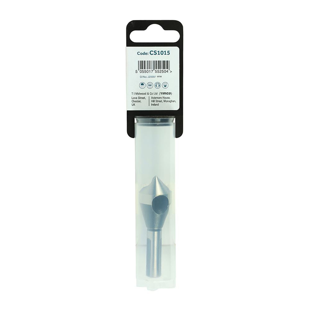 TIMCO De-Burring Countersink M2 HSS 10-15mm Pack 1