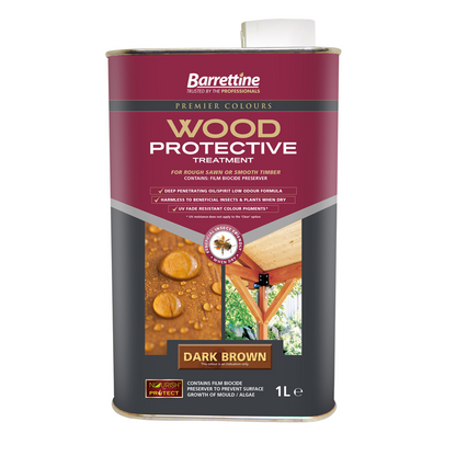 Barrettine Wood Protective Treatment Shed Fence Timber Wood Stain All Colours