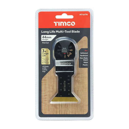 TIMCO Long Life MTool Blade Straight 44mm Pack 1