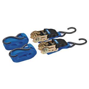 Draper 4.5MTR RAT.TIE DOWN STRAP 2PK 92769 92769 Ratcheting Tie Down Strap Sets