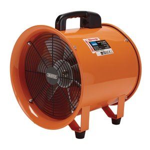 Draper 230V Air Mover Ventilator, 12/300mm, 350W20046 20046 230V Air Mover Ventilator, 12"/300mm, 350W
