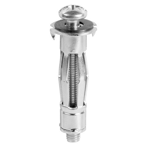 TIMCO Metal Cavity Anchor Zinc M5 x 37 (45mm Screw) Silver Pack 100