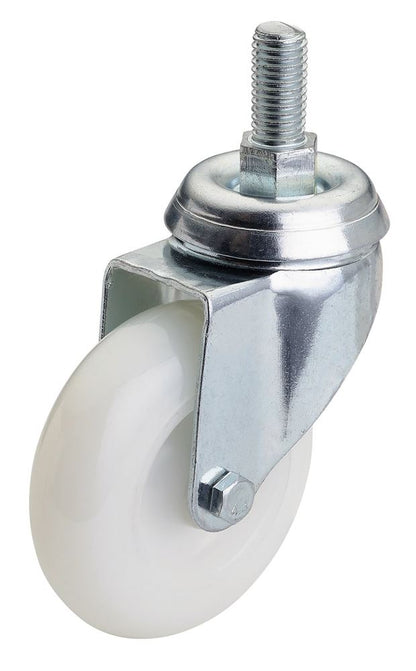 DRAPER 65500 - 75mm Dia. Swivel Bolt Fi x ing Nylon Wheel - S.W.L. 70Kg