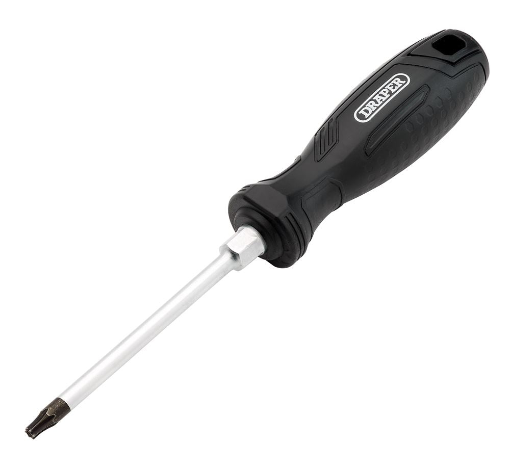 Draper T25HX100MM TAMPER-RESISTANT TX Tamperproof Hard Grip Screwdrivers