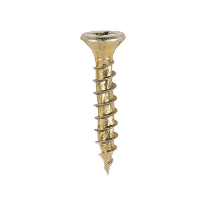 TIMCO Velocity Screw PZ2 CSK ZYP 5.0 x 30 Gold Pack 200