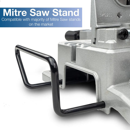 Hyundai HYMS1500E Electric Mitre Saw 1500W 210mm Blade 70mm Cut Sliding 230V Chop Saw Sliding Saw Woodworking Chop Saw