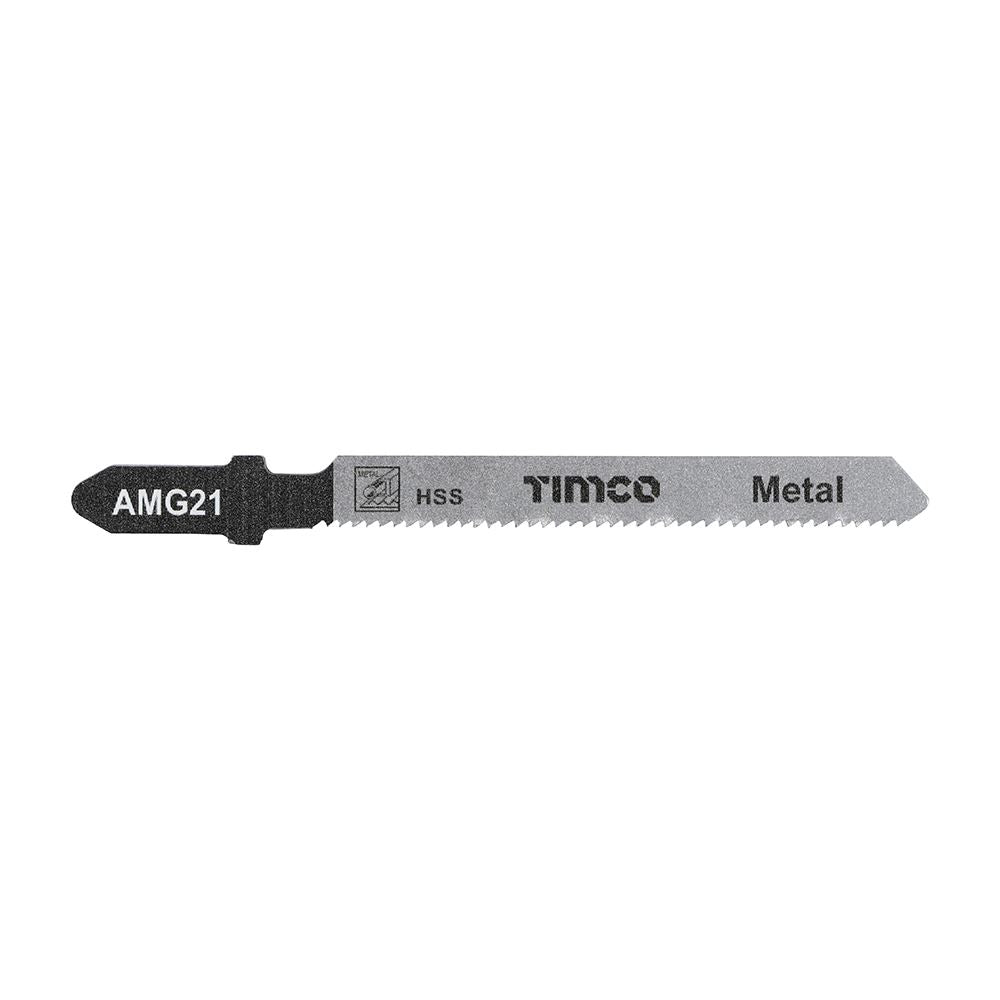TIMCO Jigsaw Blade for Metal T218A Pack 5