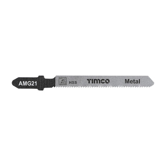 TIMCO Jigsaw Blade for Metal T218A Pack 5