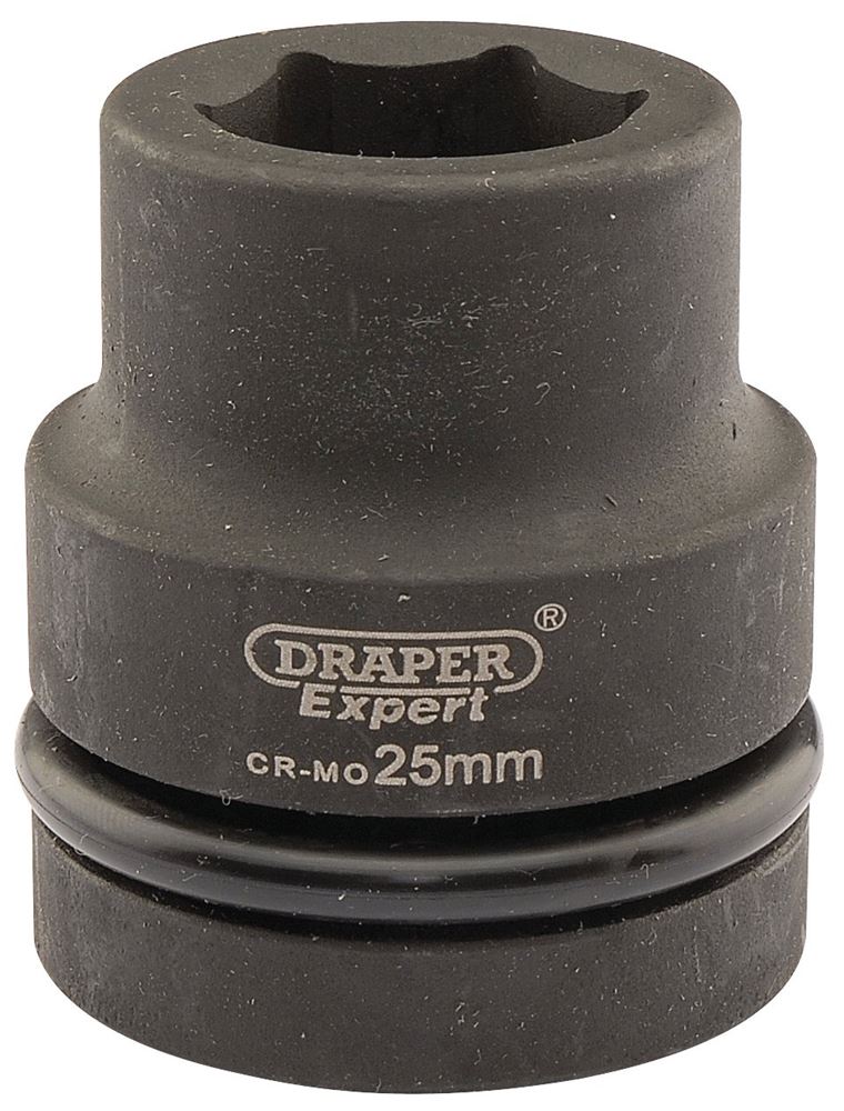 Draper 25MM IMPACT SOCKET 1DR 05106 HI-TORQÂ® Metric Impact Sockets, 1" Sq. Dr.