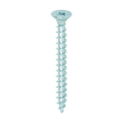 TIMCO Solo Woodscrew PZ2 CSK Zinc 5.0 x 50 Silver Pack 200