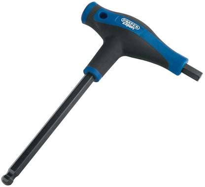 Draper 10MM T HAN.HEX KEY-DOUBLE END 33913 Soft Grip 'T' Handle Hexagon and Ball End Keys