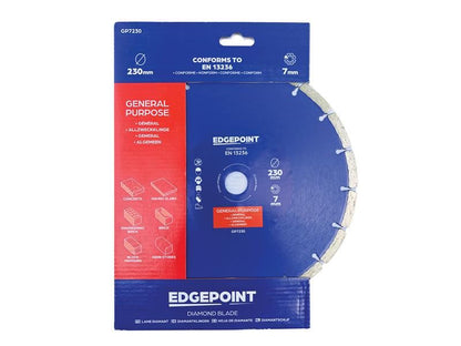 EdgePoint EDGDBGP7230 GP7230 General-Purpose Diamond Blade 230mm