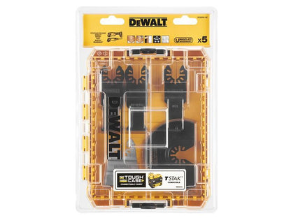DeWalt Power Tools DT20761 Oscillating Blade Set, 5 Piece