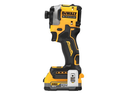 DeWalt DCF850 E2T XR BL Impact Driver 18V 2 x 1.7Ah POWERSTACK Li-ion