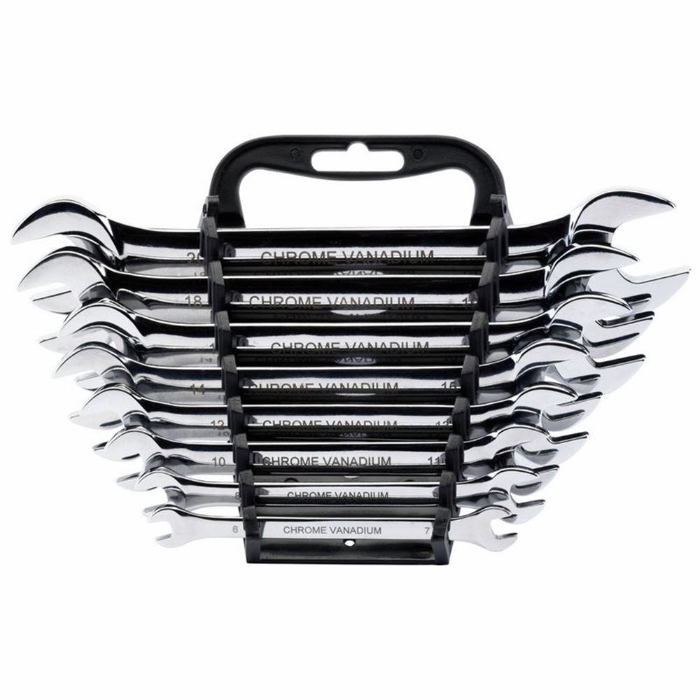 Draper OPEN END SPANNERSET-8PC.METRIC 64609 Metric Open End Spanner Set (8 Piece)