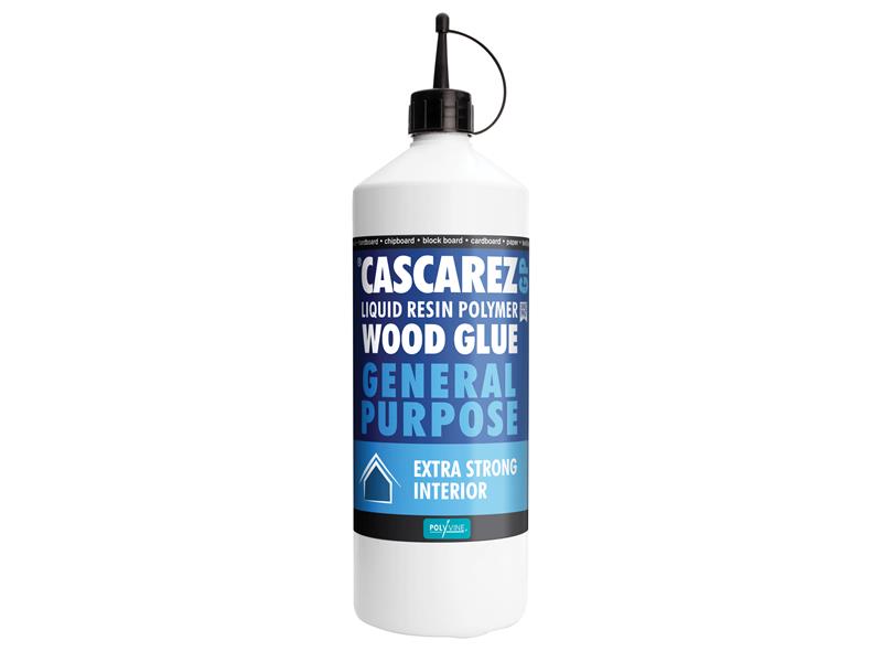 Polyvine AIWG1000 Cascarez GP Interior Wood Glue 1 litre