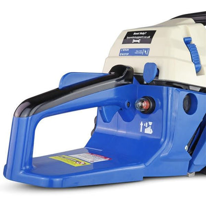 Hyundai HYC6200X Petrol Chainsaw 62cc Easy Start 2-Stroke Garden Saw Tree Log Cutting Garden Saw