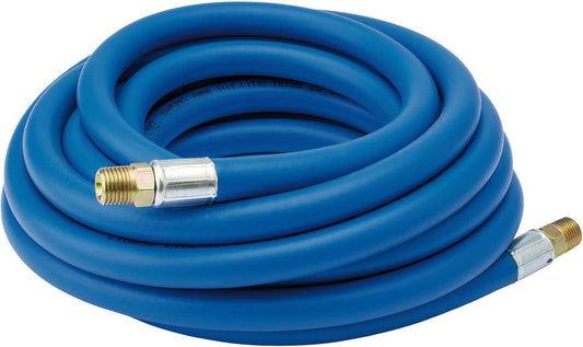 Draper 38306 PVC Air Line Hose 5m with 8mm Bore and 1/4" BSP Male Zinc-Plated Fittings for Workshop and Industrial Air Tools