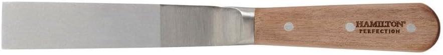 Hamilton Scale Tang Filling Knife Professional Decorating Scraper and Filler Applicator for Surface Preparation Filling Repairs and Finishing Work