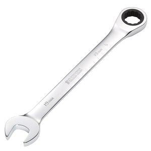 Draper 19.0MM RATCHETING SPANNER 31018 Draper HI-TORQÂ® Metric Ratcheting Combination Spanners