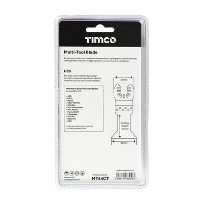 TIMCO MTool Blade Straight Coarse 44mm Pack 1
