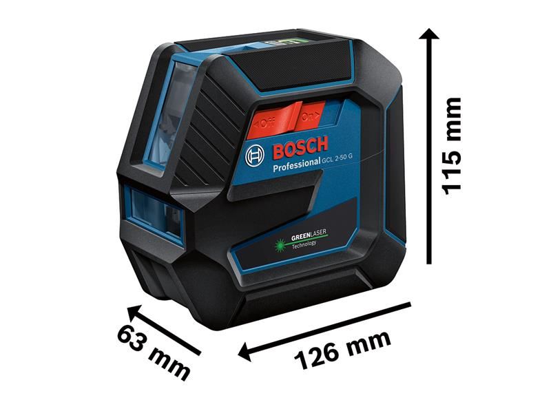 BSH GCL 2-50 G Professional Combi Laser + Mount & Tripod