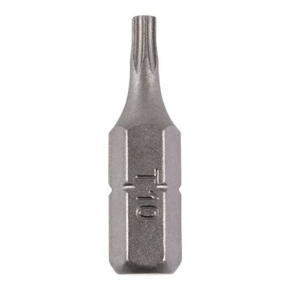 TIMCO TX Drive Driver Bit - S2 Grey TX10 x 25 Grey Pack 10